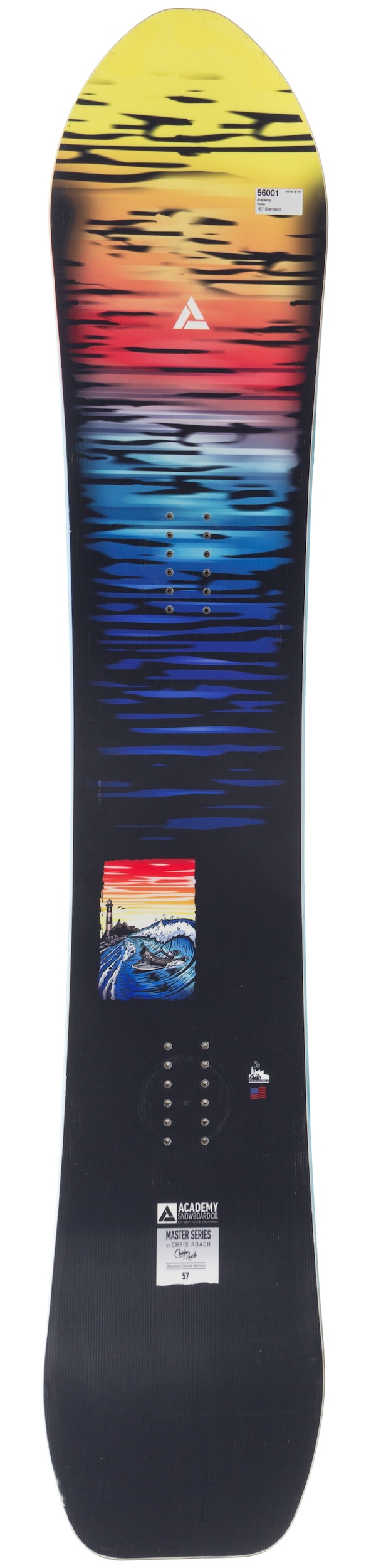 Academy Master Snowboard 2020 gebraucht all mountain freeride