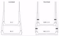 Click Bar Quad Control Kitebar Duotone 2022 S 42cm 20+2m
