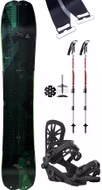 [Paket] Splitboard Set Nitro Doppleganger Board + Union Expedition Bindung + Kohla Peak Felle + Stöcke 2021 152