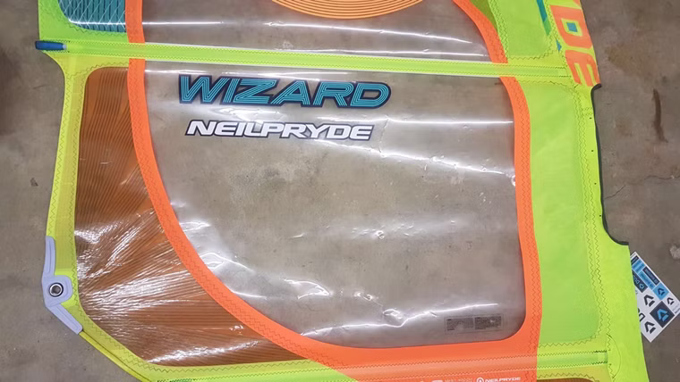 Wizard Windsurf Segel Neilpryde 2016 gebraucht 4.8