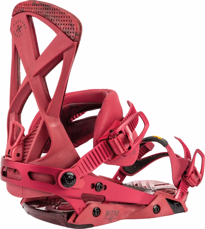 Phantom F.C.S. - Red Snowboardbindung Nitro 2022 M (EU 38.5 - 44)