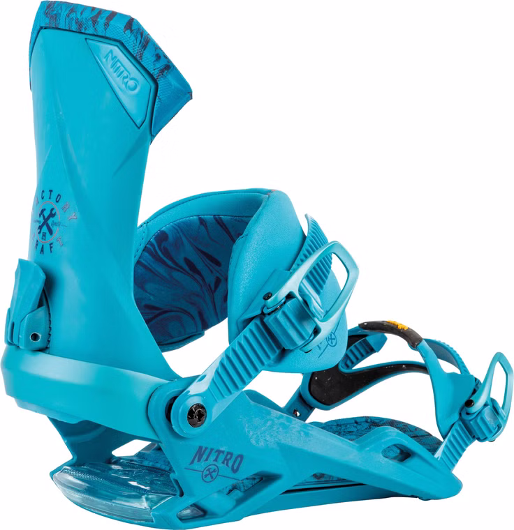 Team F.C.S. - Blue Snowboardbindung Nitro 2022 M