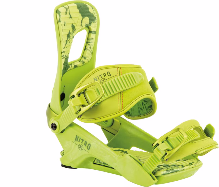 Rambler F.C.S. - Lime Snowboardbindung Nitro 2023 M (EU 38.5 - 44)