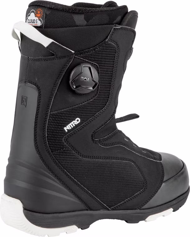 Club BOA Dual Black-White Snowboardboot Nitro 2023 25.0 (EU 38 2/3)