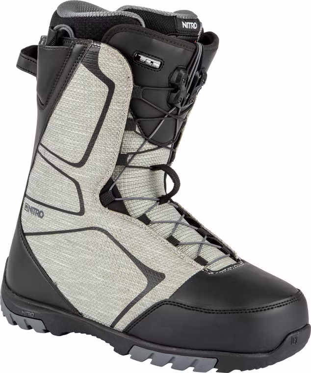 Sentinel TLS Stone Grey-Black Snowboardboot Nitro 2022 25.0 (EU 38 2/3)