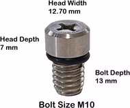 Air Valve Bolt Windsurf Luftschraube Starboard