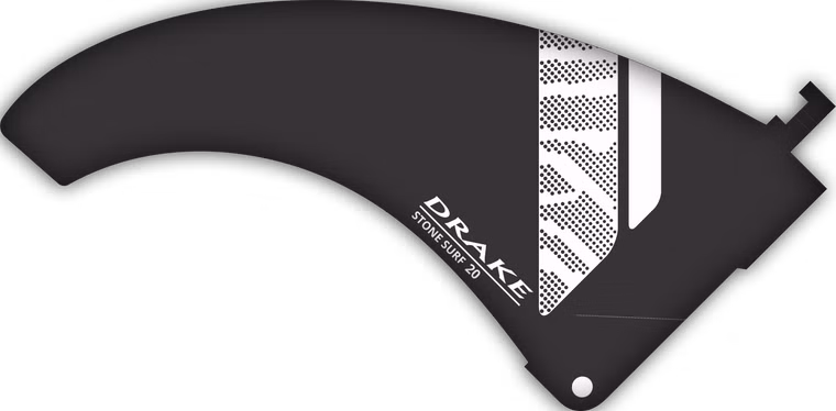Drake Stone Surf Black G10 Finne Starboard 2024 18