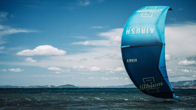 Lithium V12 Navy/Teal Kite Airush 2021 5.0