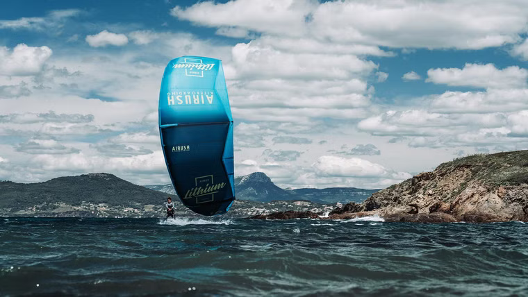 Lithium V12 Navy/Teal Kite Airush 2021 5.0