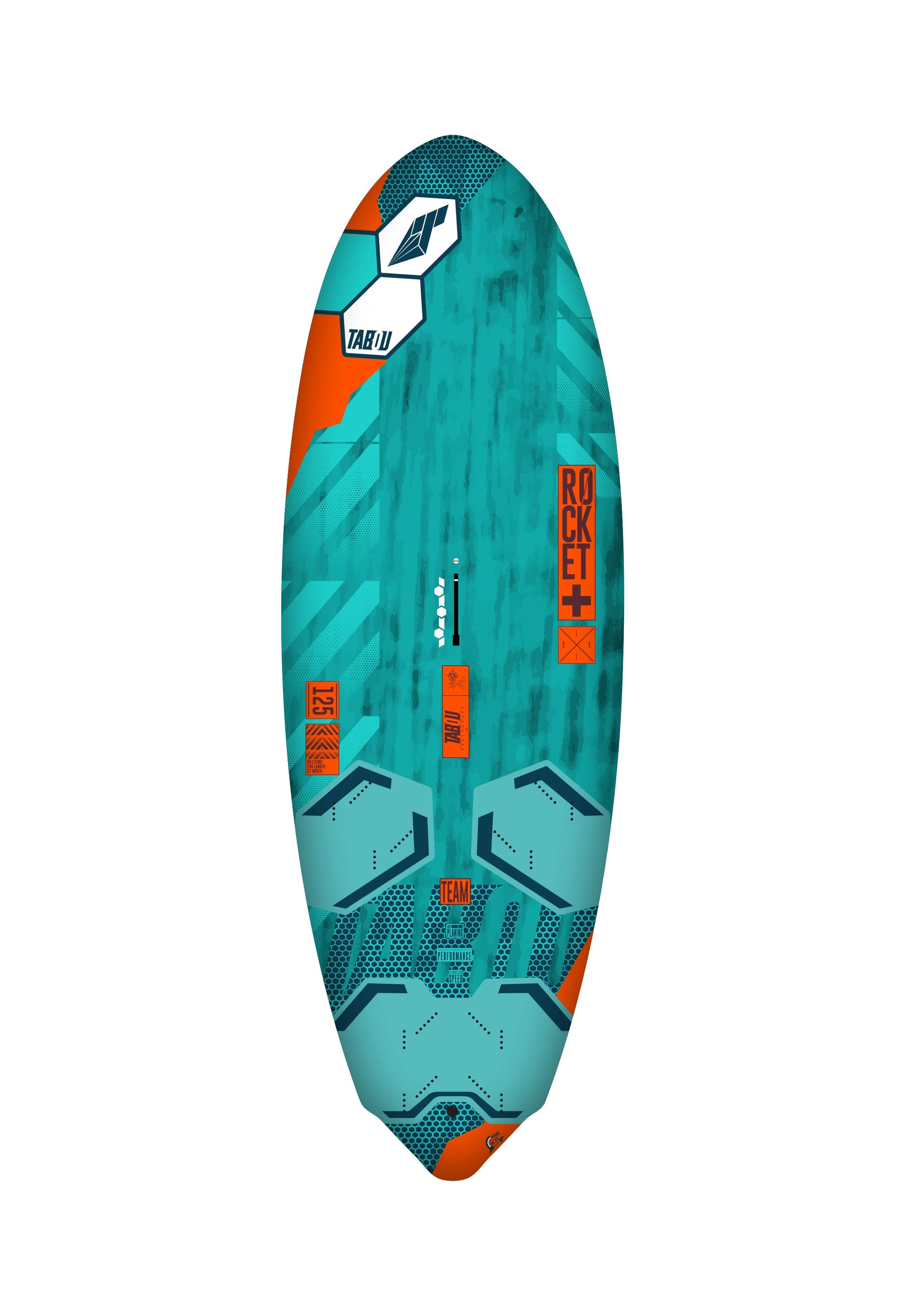 Tabou Rocket Plus TEAM Windsurfboard 21 Freeride Ready to Foil