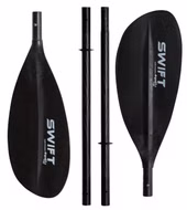 Egalis Swift Fiber Carbon 4teilig black Kajak Paddel Egalis 2021