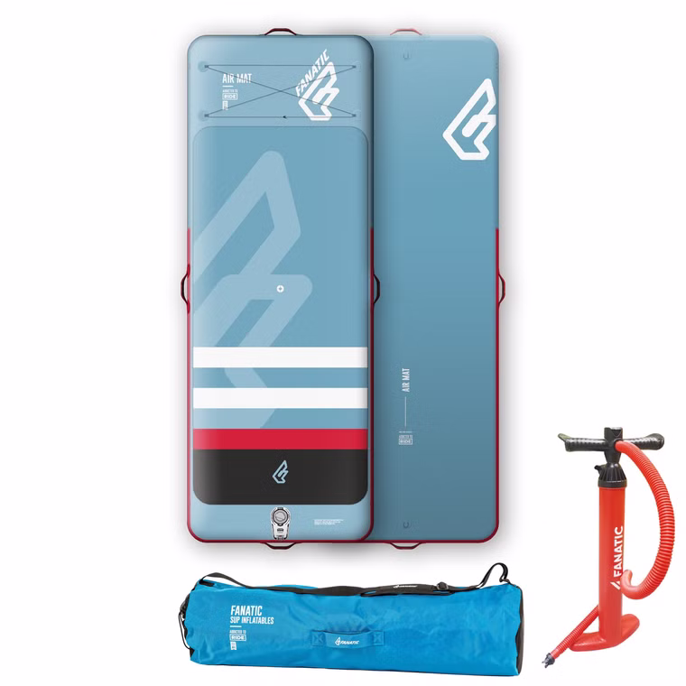 [Paket] Set Air Mat SUP Board mit Pumpe aufblasbar Fanatic 2019 8'2''