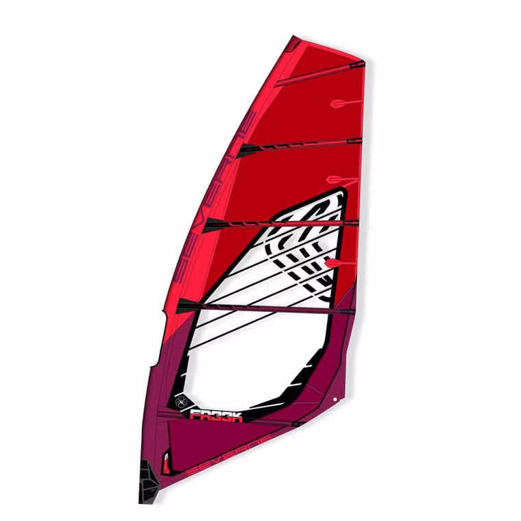 Freek red Windsurf Segel Severne 2019 gebraucht 4.4