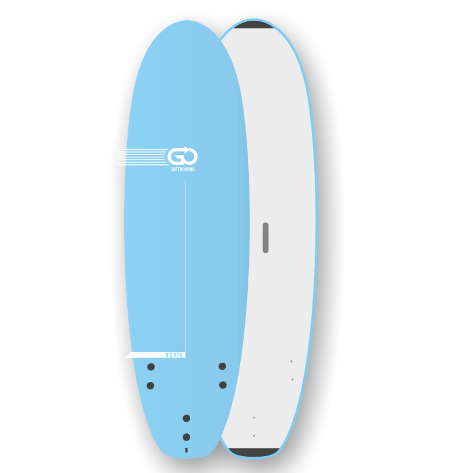 Go Softboard School Surfboard XTR wide body sandwich