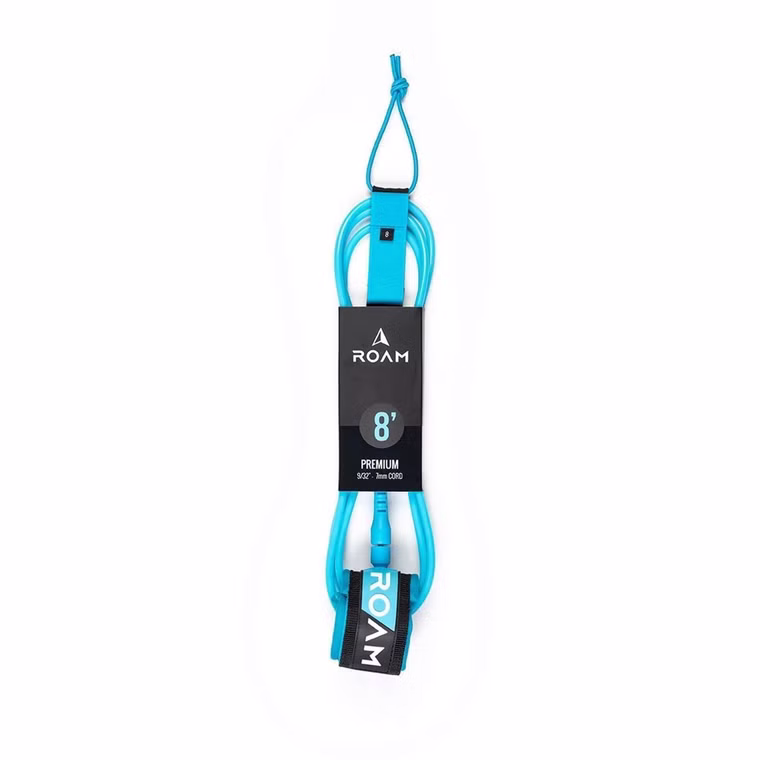 Surfboard Leash Premium Blau Roam 8'