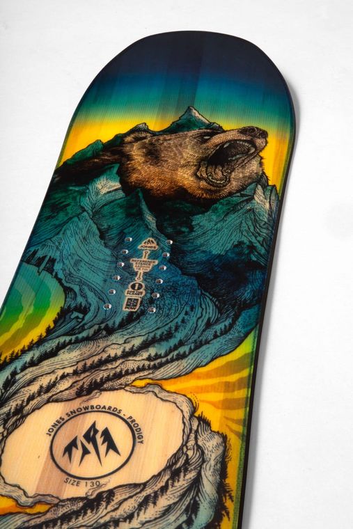 Jones Prodigy Kinder Snowboard 22 Directional All Mountain Piste