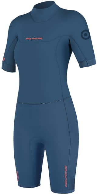 Combinaison Néoprène Neilpryde Spark Shorty 2/2 BZ – Femme, Noire, Manches Courtes (Neuf)