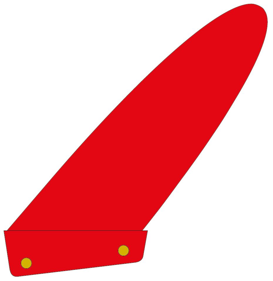 Maui Ultra Fins Weed Finne Windsurf Freeride Seegras Surf Fin