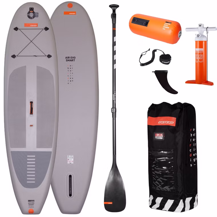 [Paket] SUP Set Air EVO Smart Board, Paddel und Leash RRD 2021 10'4''