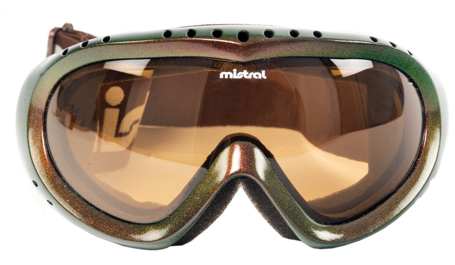 Ski Snowboard Brille Mistral goggle kinder Brown3