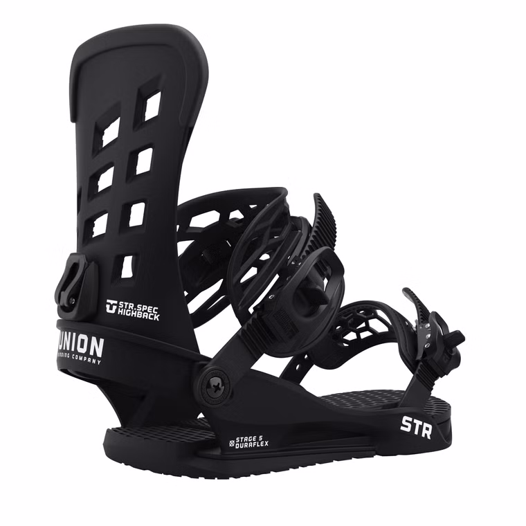 STR black Snowboardbindung Union 2022 L (EU 43.5 - 46)