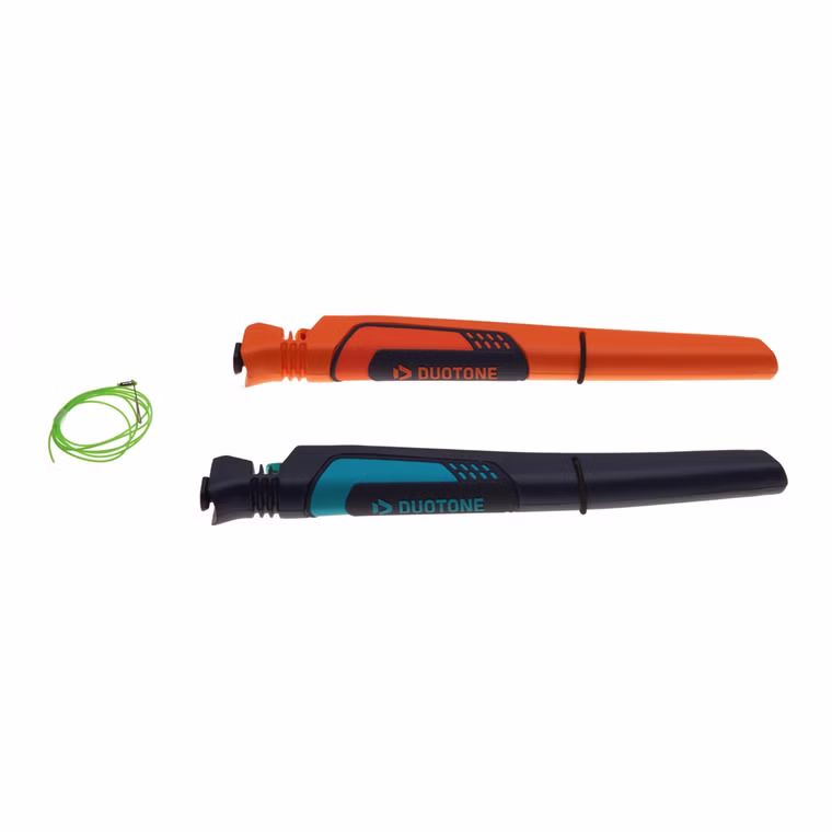 Floater Pair with rubber bungee (Click Bar) blue-orange Kite Sparepart Bar Duotone 2019
