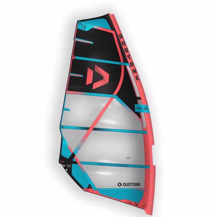E Pace C12 black/turquoise Windsurfsegel Duotone 2022 6.2
