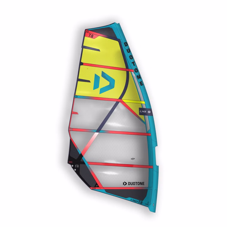 E Pace HD C16 yellow/grey Windsurfsegel Duotone 2022 4.6