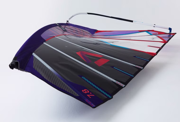 Warp Fin 20.22 C18 black/berry Windsurfsegel Duotone 2022 5.0