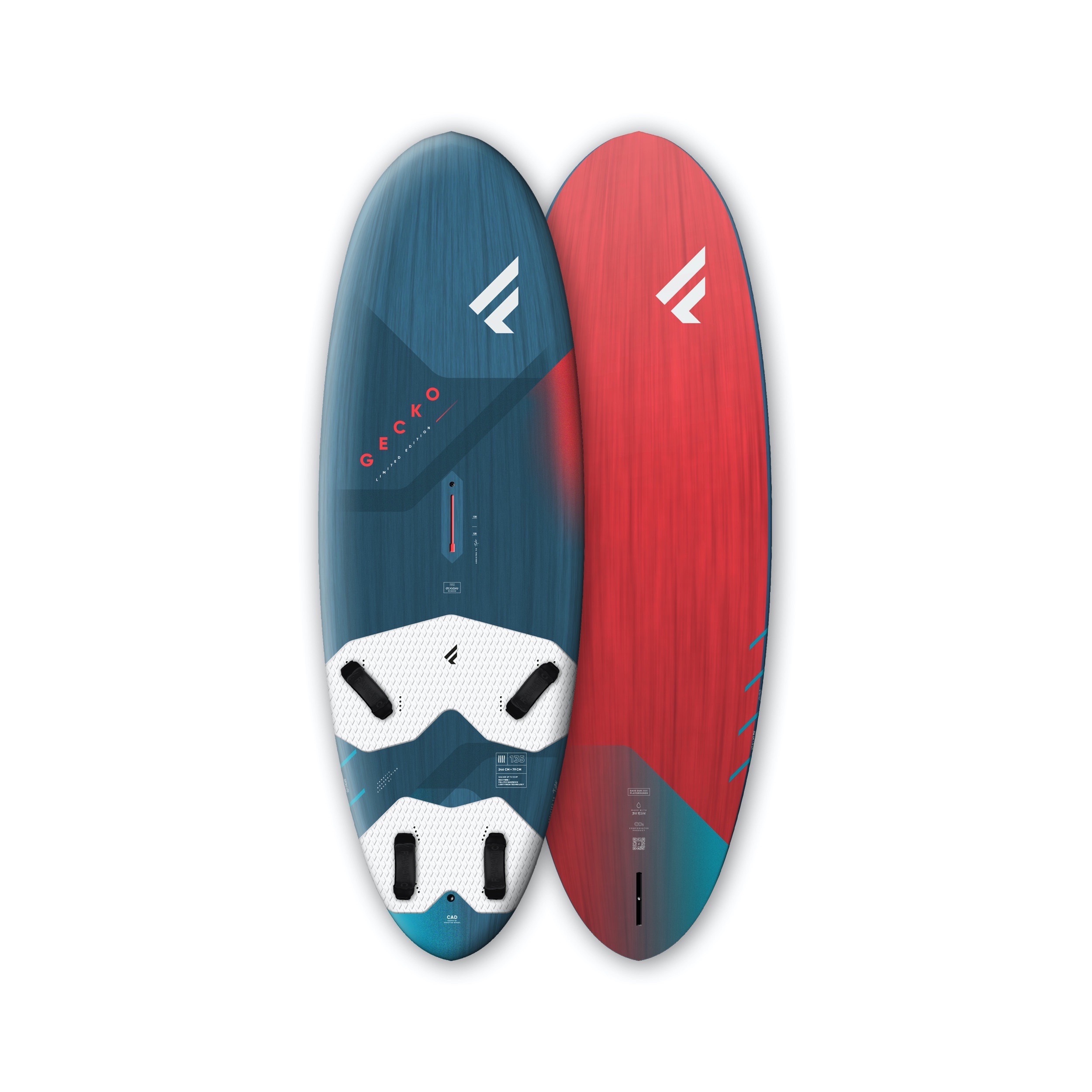 Fanatic Gecko LTD Windsurfboard 22 Freeride Freerace Leicht Surf