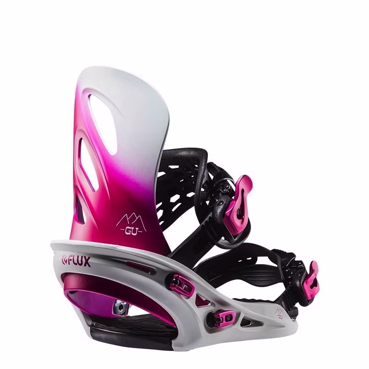 GU Pink Damen Snowboardbindung Flux 2018 XS (EU 34 - 37.5)