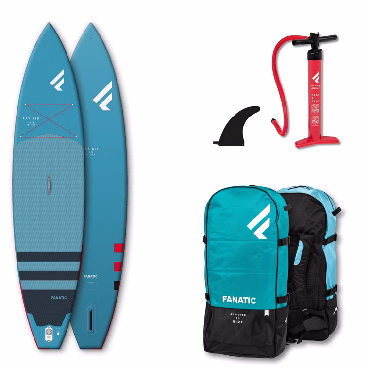 Ray Air SUP Board aufblasbar Fanatic 2022 gebraucht 12'6''
