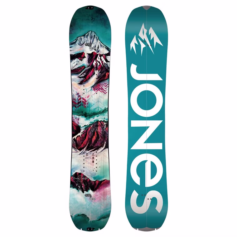 [Paket] Splitboard Set Jones Dream Catcher Damen + Karakoram Grizzly + Felle 2022 145