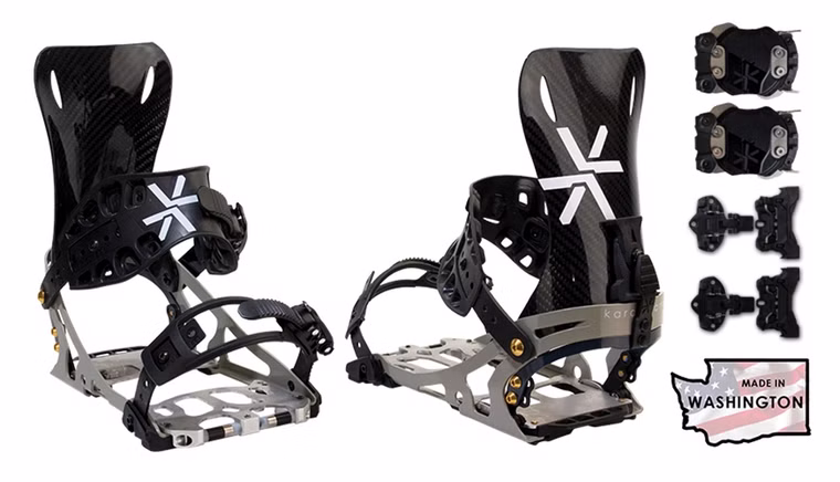 [Paket] Splitboard Set Jones Women's Solution Damen + Karakoram X-Carbon + Felle 2022 146