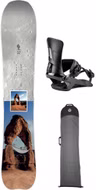 [Paket] Snowboard Set Nitro Mountain x Griff + Rambler Ultra Black + Boardbag M
