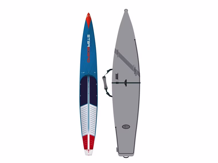 All Star Carbon Sandwich mit Bag SUP Board Starboard 2022 21.75''