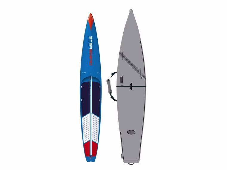 All Star Wood Carbon mit Bag SUP Board Starboard 2022 24.5''