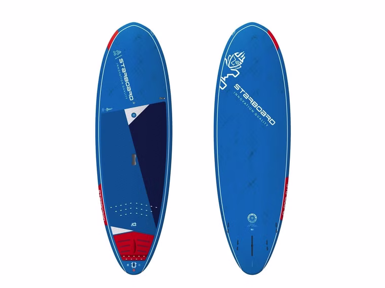 Pocket Rocket Wide Ride Blue Carbon SUP Board Starboard 2022 30''