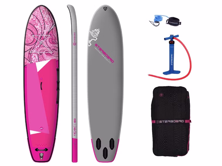 IGO Sun Tikhine Deluxe SC aufblasbar SUP Board Starboard 2023 31''