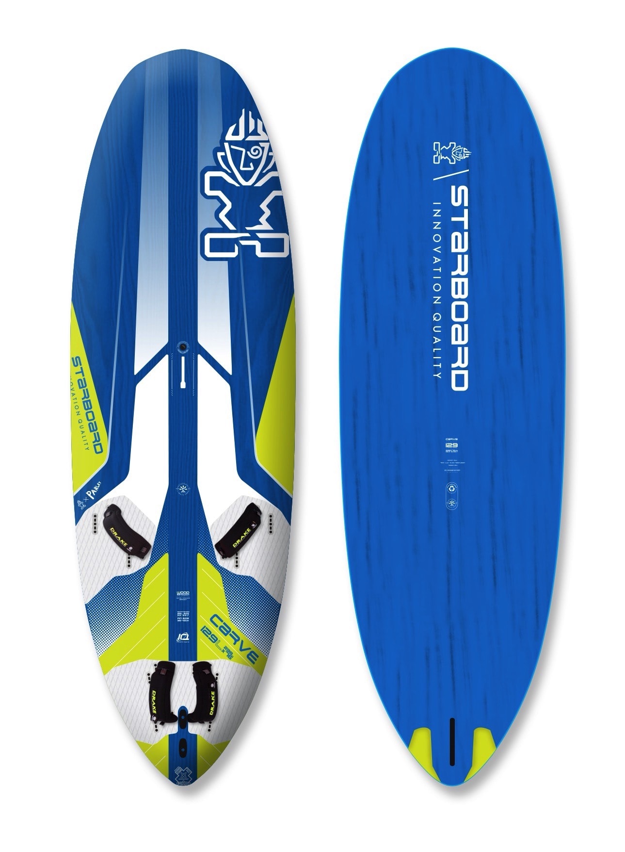 Starboard Carve Wood Sandwich Windsurfboard 22 Freeride Leicht
