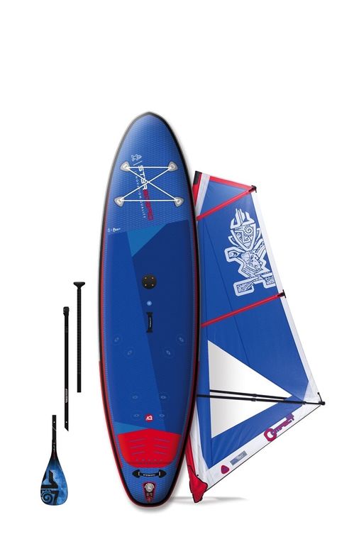 undefined Waterman Package iGO Deluxe SC aufblasbar Windsurfboard Starboard 2022 33''