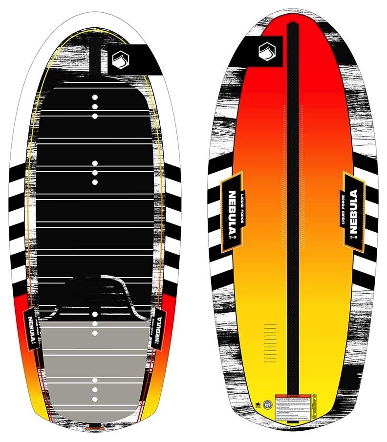 Liquid Force Nebula Foil Wakesurfer 22 Board Wake Surf Boot