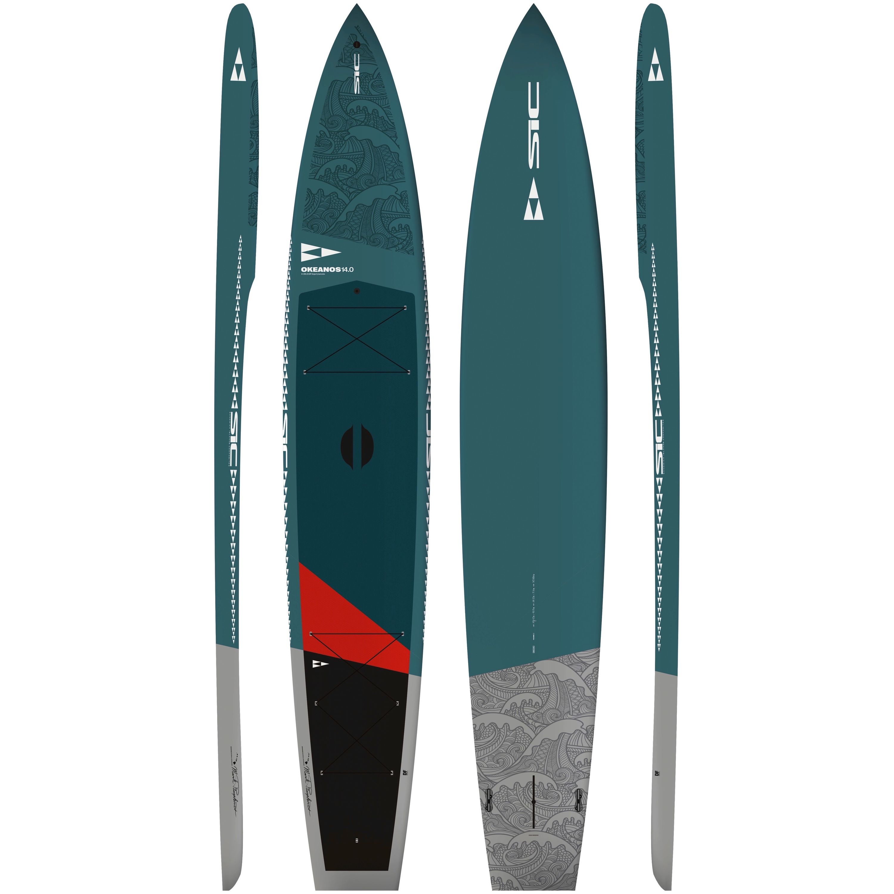 SIC Okeanos DF SUP Board 22 Race Touring Schnell Leicht See Meer