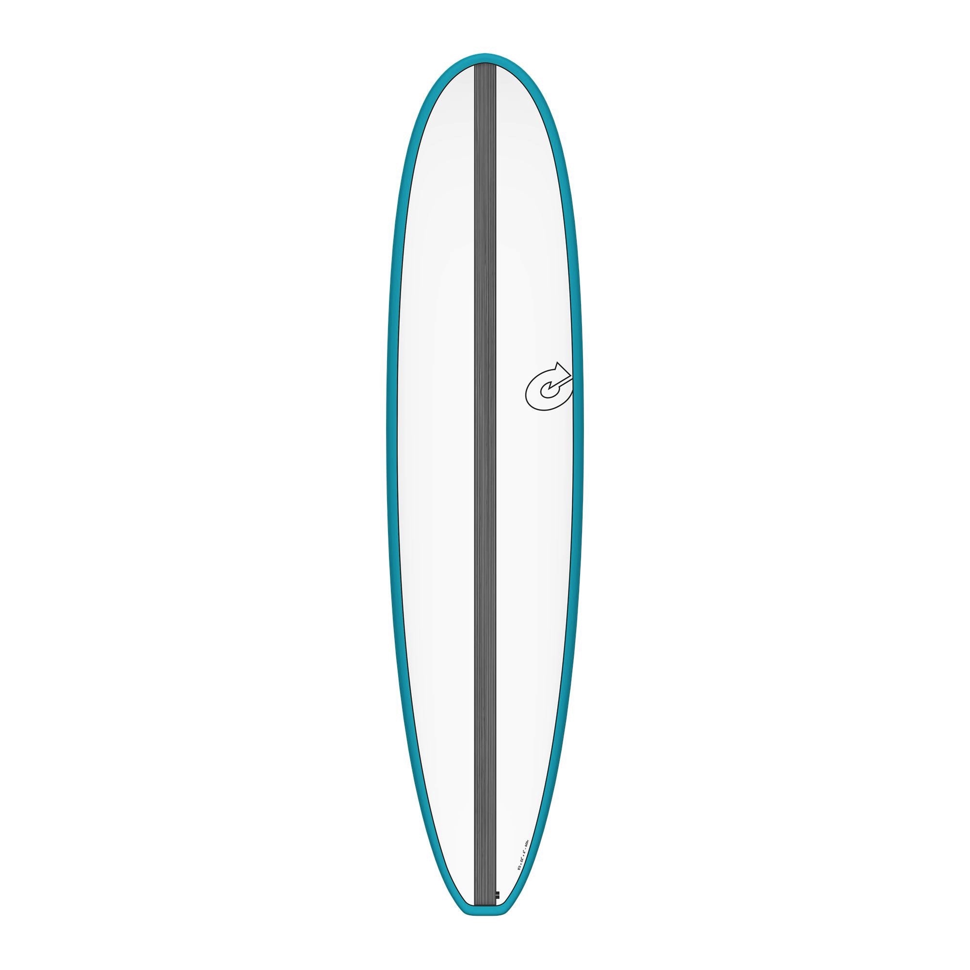 Torq TET Epoxy CS Long Carbon Teal Wellenreiter surfboard Wave
