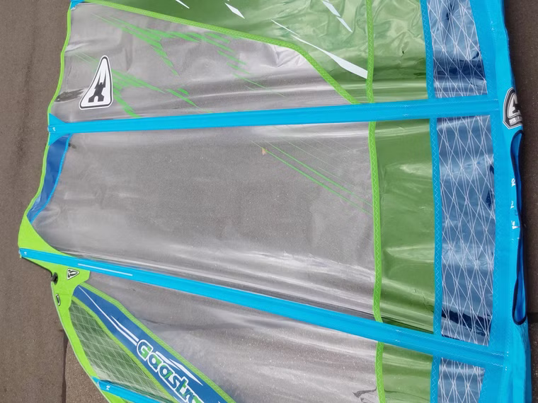 Savage green Windsurf Segel Ga Gaastra gebraucht 8.6