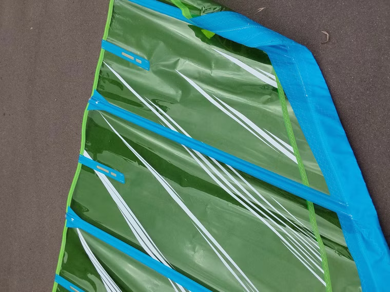 Savage green Windsurf Segel Ga Gaastra gebraucht 8.6