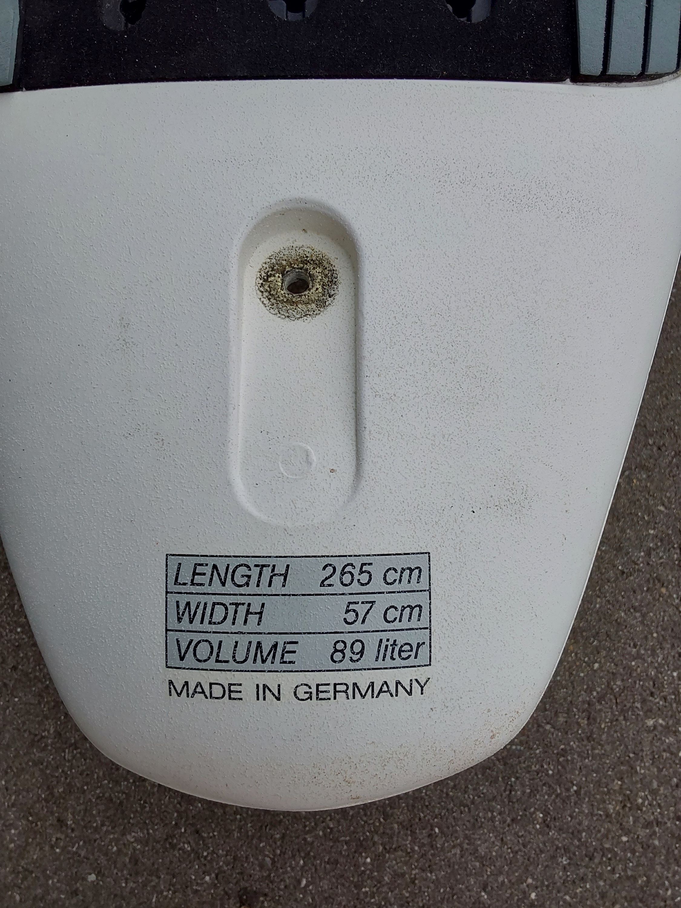 Fanatic Gecko Windsurfboard gebraucht retro Freeride Freerace