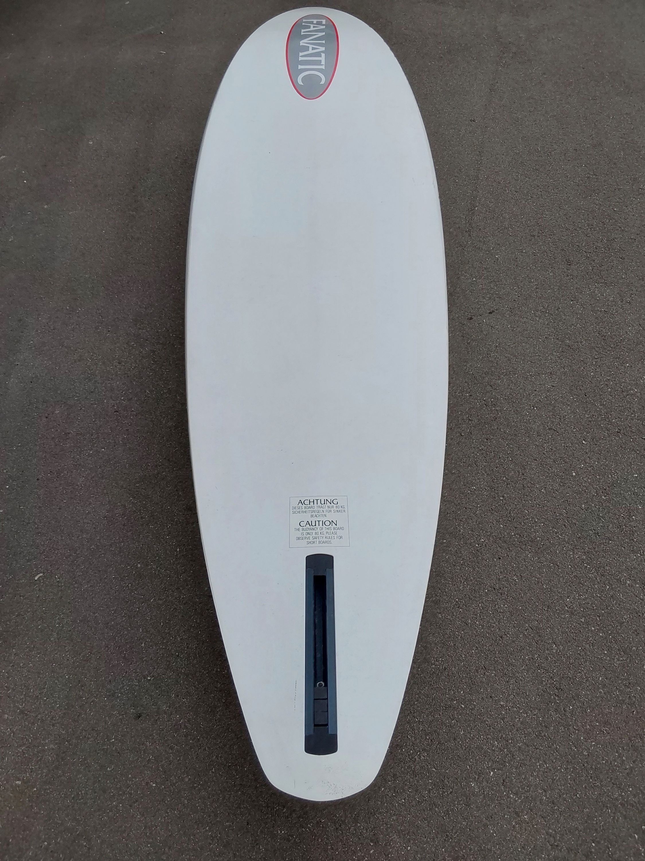 Fanatic Gecko Windsurfboard gebraucht retro Freeride Freerace