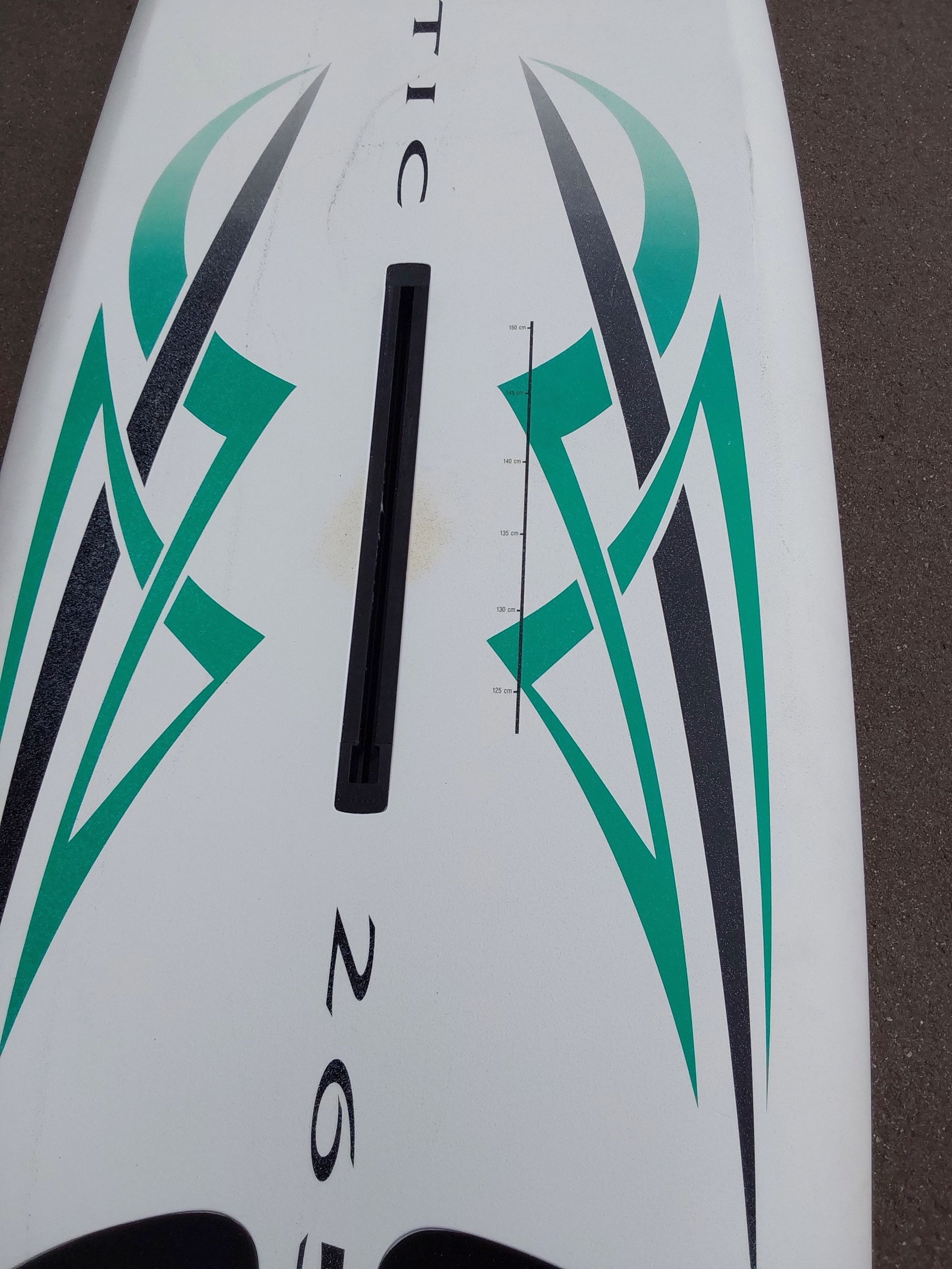 Fanatic Gecko Windsurfboard gebraucht retro Freeride Freerace
