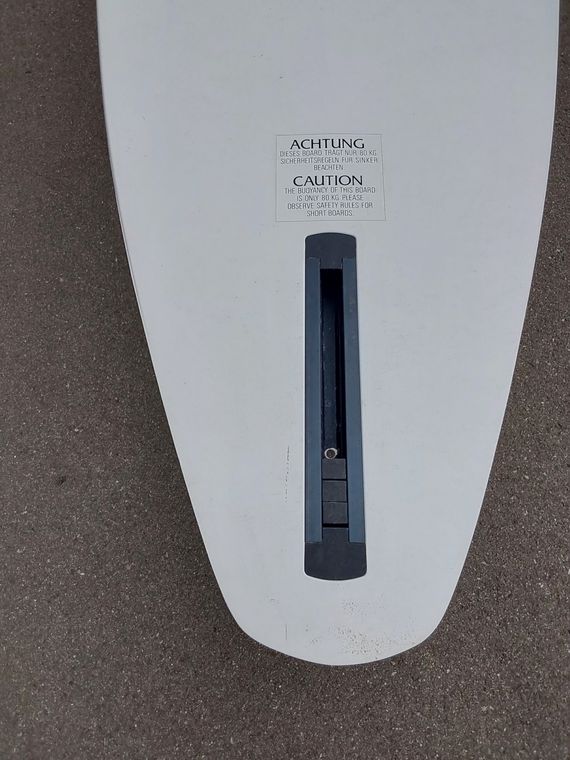 Fanatic Gecko Windsurfboard gebraucht retro Freeride Freerace